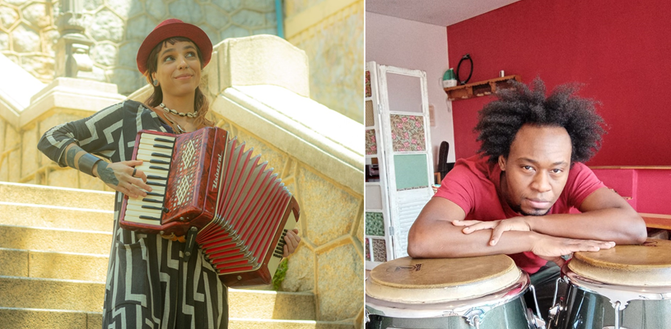 Galeria short: Arraial da CCP tem oficina de pamonha e show de forró de Marília Calderón e Paulo Bueno