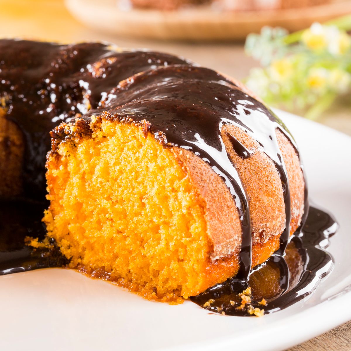 Receita de bolo de cenoura de liquidificador que dá certo até de olhos fechados