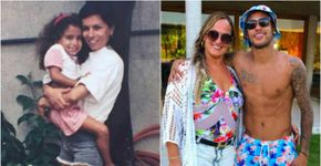 Famosos compartilham fotos com as mães nas redes sociais