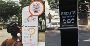 Projeto leva relatos de mulheres assediadas às ruas de Salvador