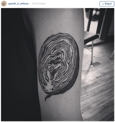 Tattoos para os amantes de gastronomia