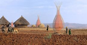 Obra de arte produz água para comunidades africanas