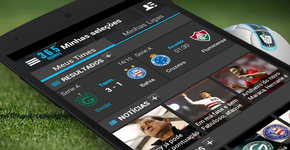 App gratuito oferece informações em tempo real sobre o seu time preferido