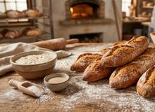Featured side: Os padeiros franceses concordam: “Para uma baguete perfeita, a massa não é assada logo após o preparo, mas sim fermentada lentamente por várias horas.”