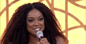 Cris Vianna de peruca é a versão brasileira da Viola Davis