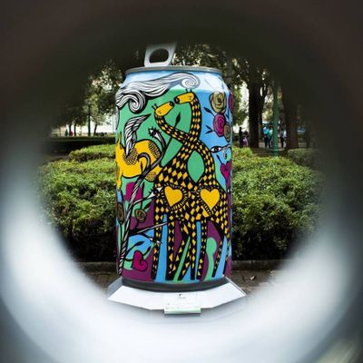 Graffiti na Praça da Liberdade, clicado por @alexandre_nunes