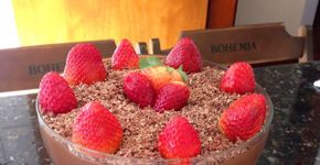 Aprenda a fazer Mousse de Chocolate Express