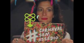 Marina Person lê comentários sobre assédio no Carnaval