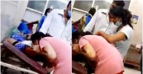 Covid-19: Na Índia, mulher tenta manter mãe viva com respiração boca a boca