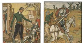 Espetáculo “Dom Quixote” na Biblioteca Monteiro Lobato