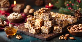 Como fazer um torrone alemão sem glúten: Uma receita ideal para saborear no Natal