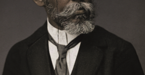 Ação corrige erro histórico com imagem de Machado de Assis negro