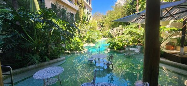Vista da Emerald Pool