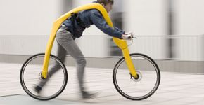 Andar, correr e flutuar: conheça a bike que não tem pedais
