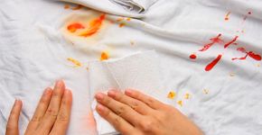 Receita natural para tirar manchas de tintas em roupas