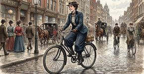 Uma febre por bicicletas foi tão grande nos anos 1890 que mudou roupas, namoro, mobilidade e até a forma como mulheres ocupavam as ruas
