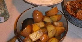 Batatas Rústicas para servir como aperitivo ou guarnição