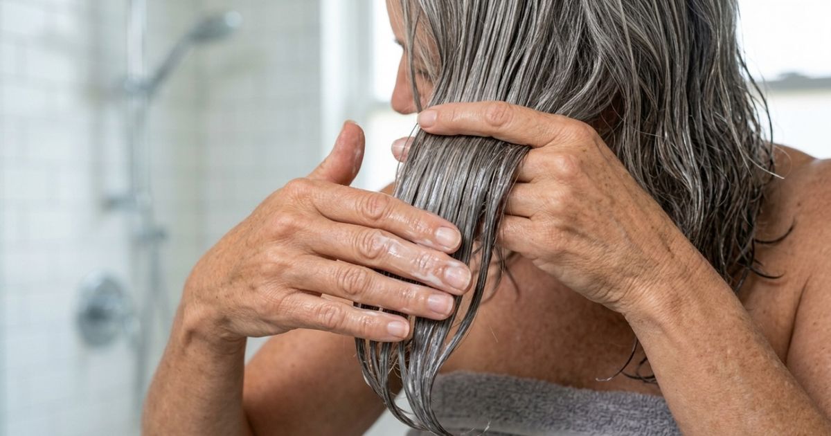 Os cabeleireiros concordam: “O condicionador não é um complemento ao shampoo, é um grande aliado que nutre, protege e hidrata os cabelos após os 40 anos”