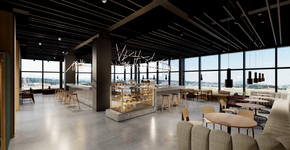 Swiss terá novos lounges no aeroporto de Zurique com vista para os Alpes