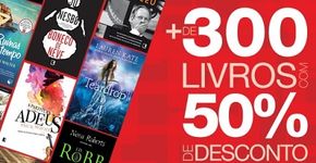 Editora Record lança promoção imperdível: 300 livros com 50 % de desconto