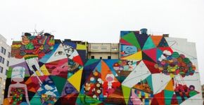 Região Portuária ganha grafite gigante