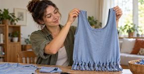 Antes de jogar fora suas camisetas velhas, confira estas 7 ideias para reciclá-las e transformá-las em peças úteis sem precisar costurar