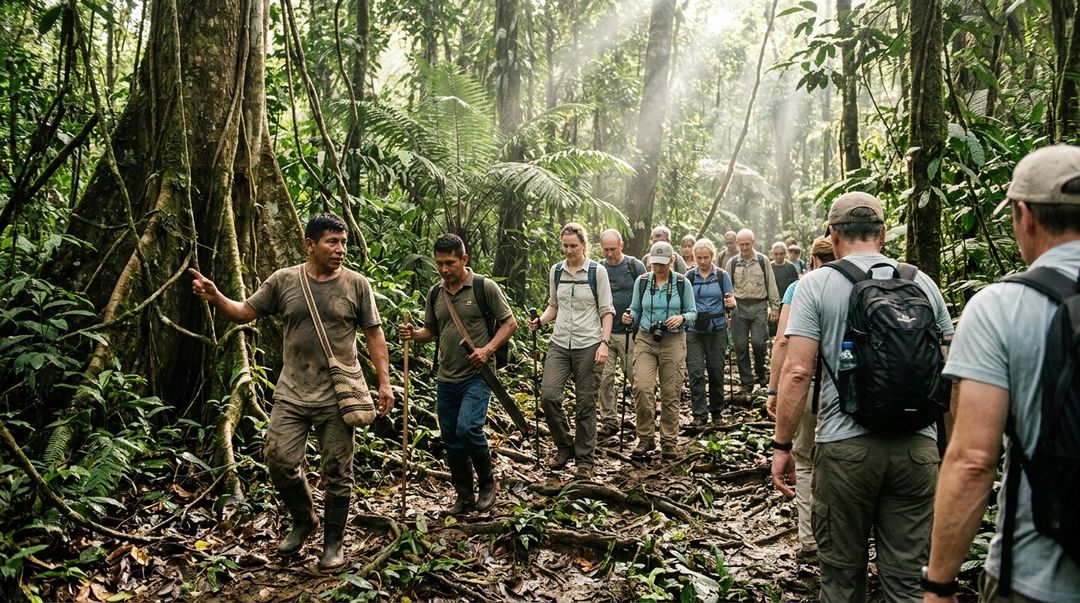 A conservação ambiental na Amazônia protege a biodiversidade e combate atividades ilícitas.