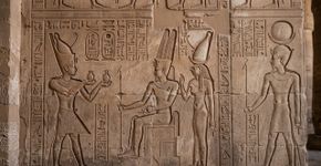 Uma restauração no templo de Karnak revelou que um imperador romano aparecia esculpido como se fosse um faraó egípcio