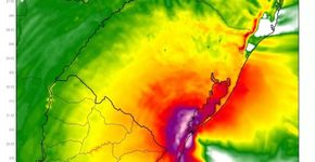 Foto: (Reprodução/MetSul Meteorologia)