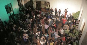 Tango ao ar livre no Centro de SP