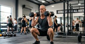 Como posso ganhar massa muscular à medida que envelheço?