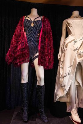 Detalhes do body couture criado sob medida da Zuhair Murad