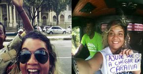 Mochileira viaja pelo carona e coleciona histórias de gentilezas
