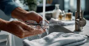 Quem limpa óculos com papel higiênico está fazendo muito mal para as lentes