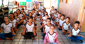 Escola na Paraíba tem aulas de meditação e equilíbrio emocional