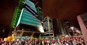 Fiesp perde autorização para projeções na Avenida Paulista