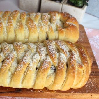 Featured mobile: Pão doce de ricota e passas: macio, recheado e irresistível