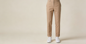 Como combinar tênis brancos com calças de alfaiataria, acertando no comprimento e nas cores que valorizam o look