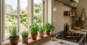 Nas casas francesas não existe cheiro de gordura porque a cozinha não é ventilada apenas com janela aberta, mas sim com ervas aromáticas frescas plantadas dentro de casa