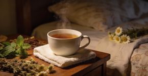 Fiz esse chá relaxante antes de dormir e dormi igual criança