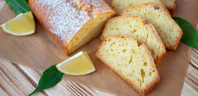 Bolo de limão fitness perfeito