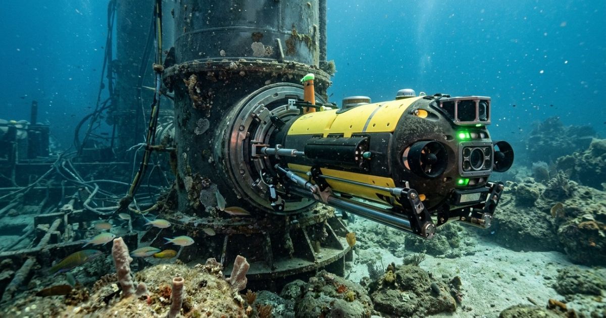 Um robô subaquático de 12,75 polegadas entrou sozinho em um tubo de torpedo de 21 polegadas e saiu de ré: o teste que pode permitir a submarinos lançar e recuperar drones sem mergulhadores