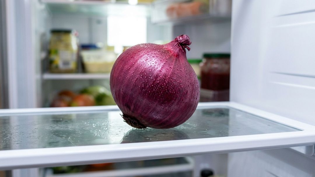Utilizar uma faca bem afiada e manter a cebola refrigerada garante um corte limpo e confortável.