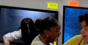 A Samara sai da televisão e assusta todo mundo nesta pegadinha