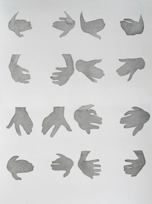 As ilustrações são inspiradas em imagens de sites pornôs (Divulgação/Dan Gluibizzi)