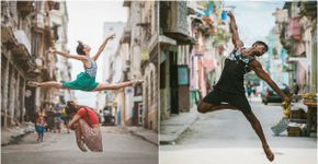 Fotos estonteantes de bailarinos nas ruas de Cuba