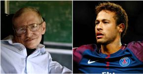 De cadeira de rodas, Neymar cita Stephen Hawking e é criticado