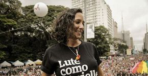 Viúva de Marielle Franco abre Parada LGBT com discurso poderoso