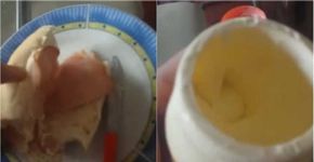 Já pensou que louco passar no pão maionese que é para cabelo?