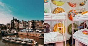 Fiquei em um hostel SÓ para mulheres em Amsterdã